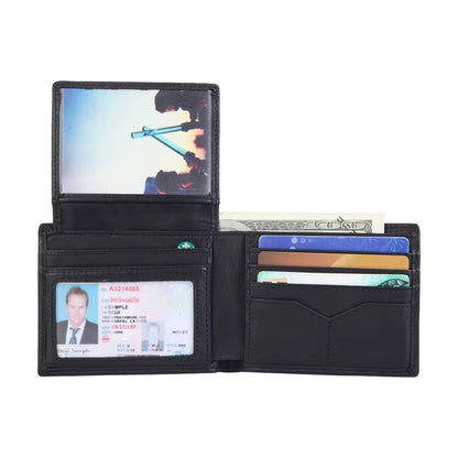 100% Genuine cowhide leather wallet