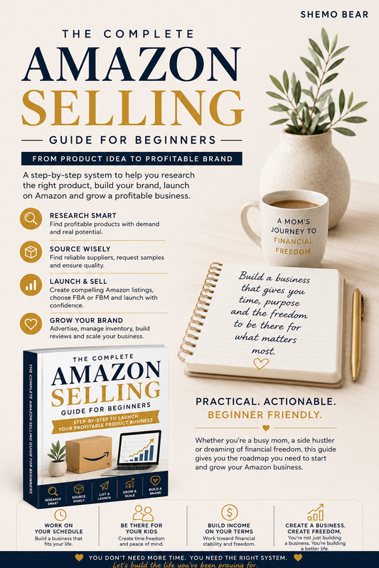 The Complete Amazon Selling Guide for Beginners From Product Idea to Building Your Own Brand