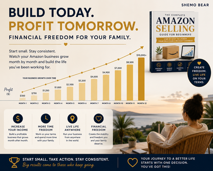 The Complete Amazon Selling Guide for Beginners From Product Idea to Building Your Own Brand