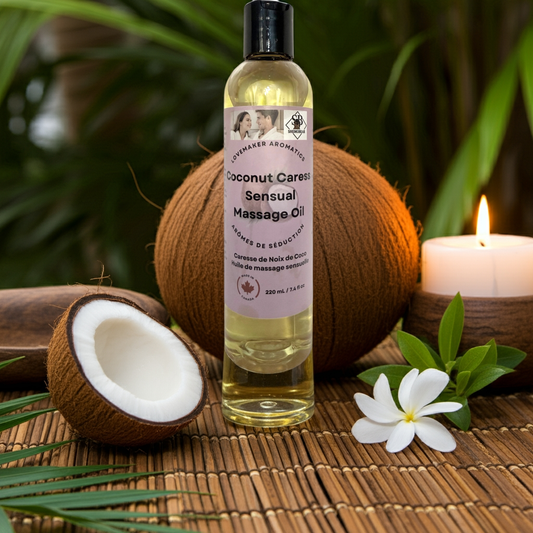 🌴 Coconut Caress Massage Oil 220 ml 🌴