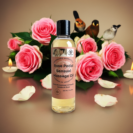 🌹 Rose Pedal Sensual Massage Oil 220ml
